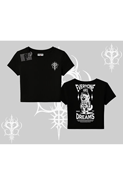 Tarzsokak Toată lumea are vise Tricou Babby cu pisică astronaută, cu imprimeu...