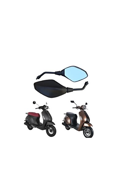 KOÇAK MOTOR Motosiklet Ayna Takımı -Uyumlu- Kuba Blueberry / Bluebird 50