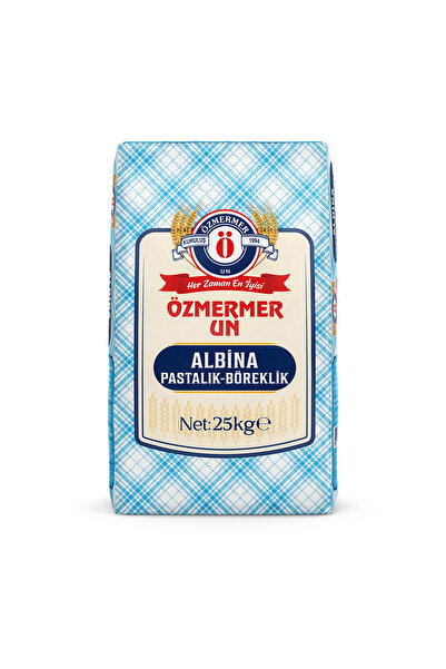 Özmermer Un Albina Pastalık Böreklik Buğday Unu 25 Kg Kraft Ambalaj