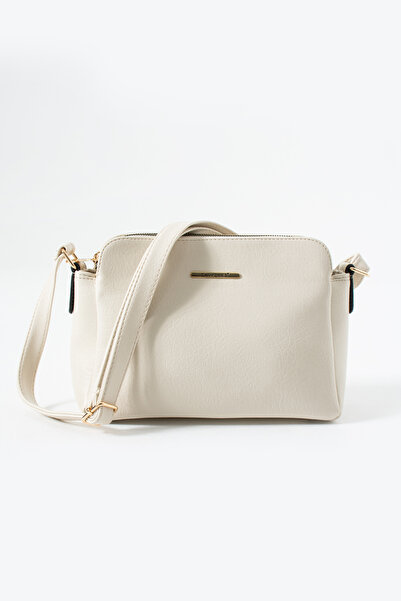 Sanmorris 3-Compartment Crossbody Shoulder Bag with Adjustable Strap