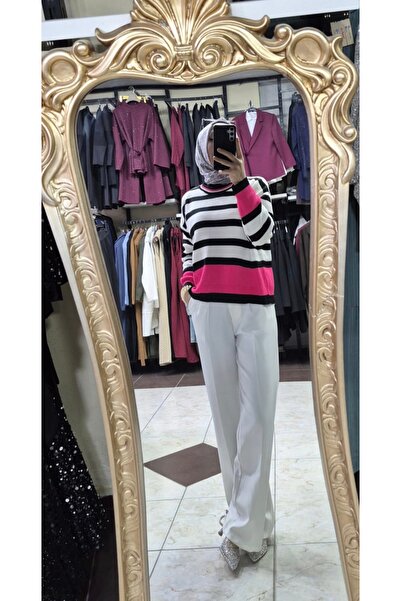 Mintaş Striped Knitwear Sweater