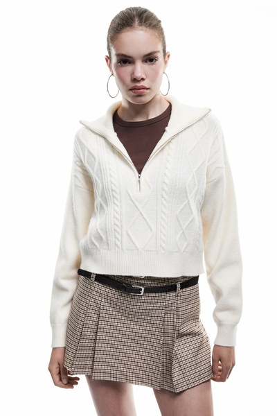 Koton Women's Sweat 6Wal90096Ht010