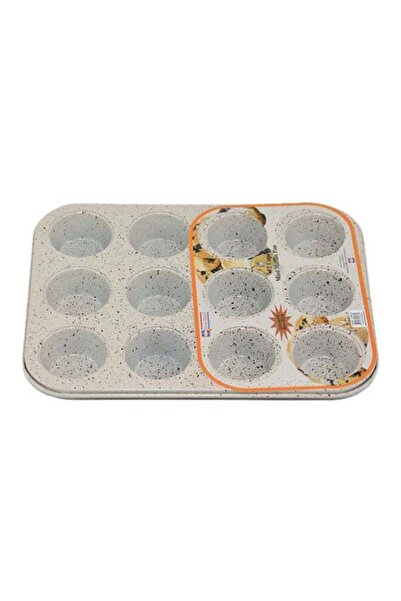 AVCI HOME MAKER قالب مافن صغير من الجرانيت من هوم ميكر، 12 كوبًا