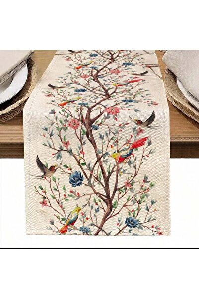 Generic Bird-print tablecloth