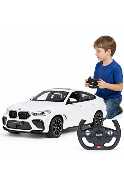 Rastar Masina cu Telecomanda R/C BMW X6 M Alb 1:14, 2.4 GHz