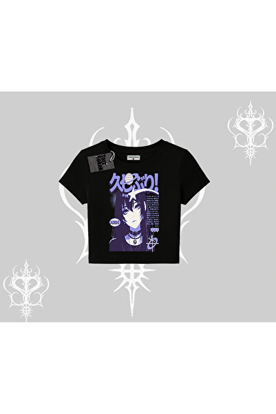 Tarzsokak Tricou Babby Tee Neo Tokyo Girl Estetică Anime Stradală Y2K