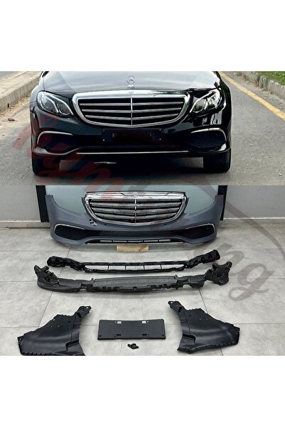 HYM MERCEDES E SERİSİ W213 EXCLUSIVE ÖN TAMPON + PANJUR SETİ 2016 2020