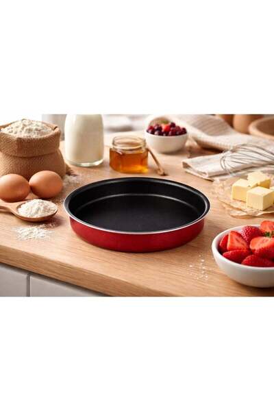Newflon Neoflon round oven tray 🔴 23cm size | High-quality non-stick coating 🍰🔥