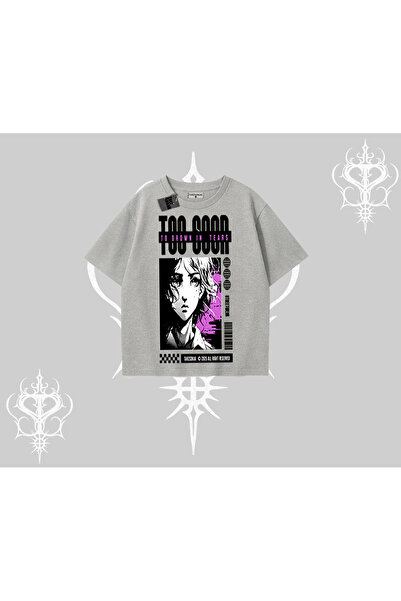 Tarzsokak Υπερμεγέθες μπλουζάκι με εκτύπωση γραφικών με θέμα το Anime Girl  "...