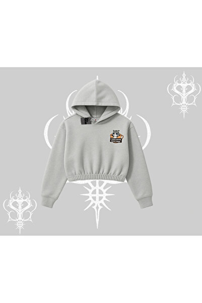 Tarzsokak Χρειάζομαι καφέ αυθημερόν - Φούτερ με κουκούλα και στάμπα γάτας