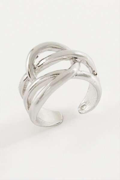 ZERO LAND Ozlstor Oval (164606) Metal Ring-Yellow