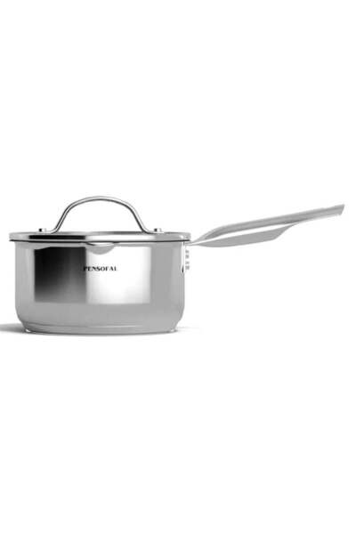 NEW ERA Pot with Handle and Lid, Stainless Steel, D.16cm