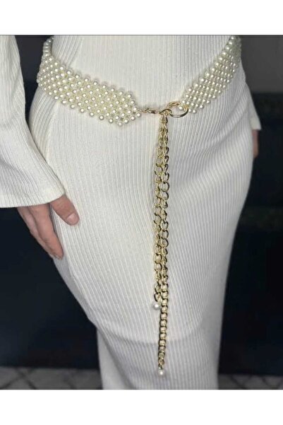 MİRİ SHOOP Metal boncuklu tasarım kemer aksesuar