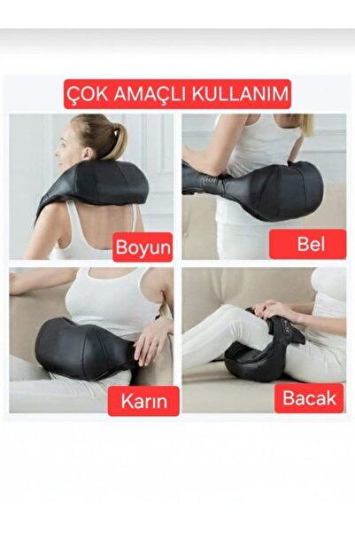 İMGESEL Ovmalı, Isıtmalı, Hız ve Yön Ayarlı Akupunktur Etkili Tüm Vücut İçin Masaj Aleti