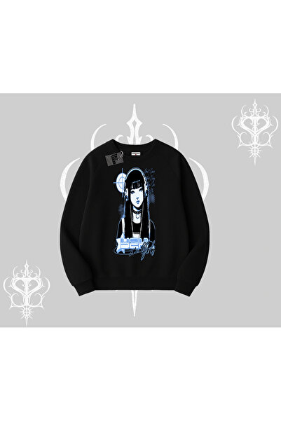 Tarzsokak Biskilet Hanorac Cyber Y2K Fată Anime Estetică Street Sound