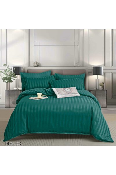 lumixauto Double Bed Linen Set, 6 Pieces from Fine Damask