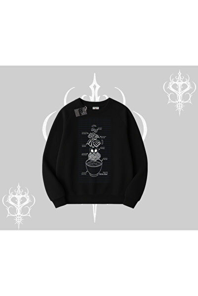 Tarzsokak Biskilet Sweatshirt Noodle Theory Hand Drawn Concept