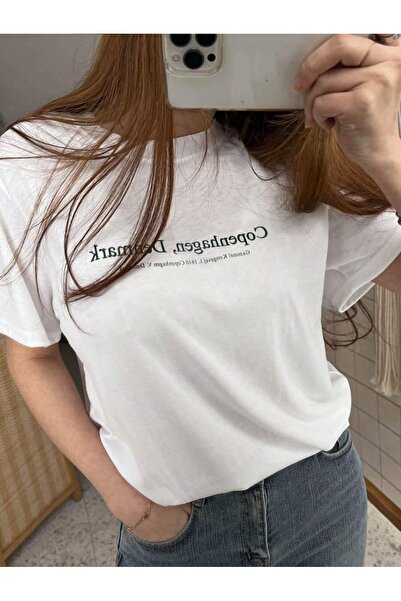 uyguntarz Μπλουζάκι Unisex Κοπεγγάρια Δανία με τύπωμα Σχεδιασμός