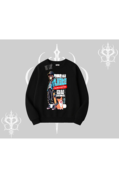 Tarzsokak سويت شيرت بيسكيلت أنيمي هايكر جيرل باليانس إيز إيفريثينغ مطبوع