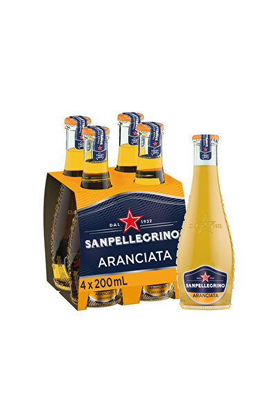 İtalian Sanpellegrino San Pellegrino ARANCIATA Meyveli İçecek (24X200 ml)
