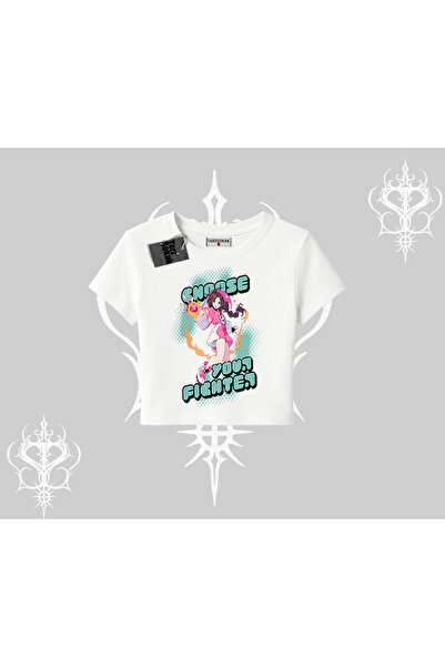 Tarzsokak Babby Tee Majica Oversize kroj Anime Devojka Sa deznom Japanski Stil