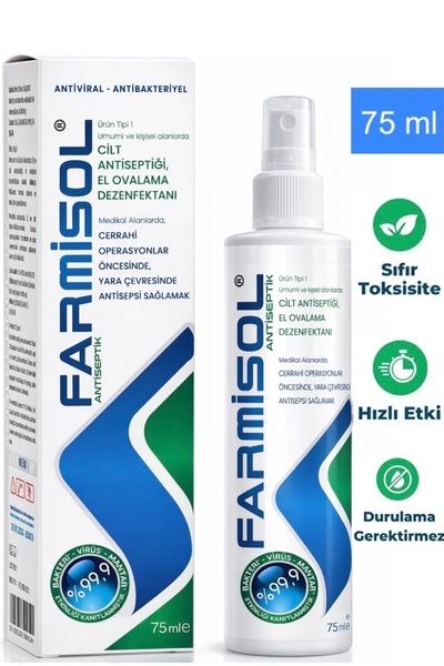 farmaso Antiseptik 75 ml - Dezenfektan
