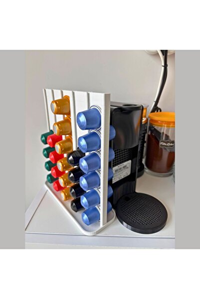 Prodimar حامل كبسولات القهوة، حامل مزخرف بسعة 60 كبسولة نسبرسو