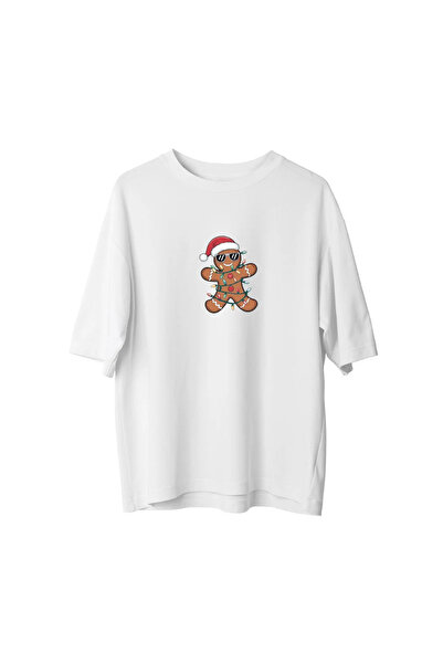 CANDLEMASTORE Christmas Cookie - Oversized T-Shirt