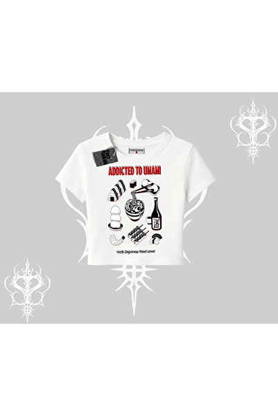 Tarzsokak Tricou Babby Tee cu imprimeu tematic Umami Bucătăria Japoneză