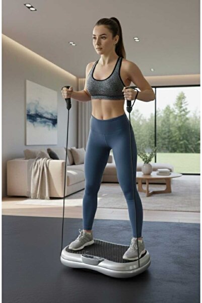 İMGESEL Titreşimli Dijital, programlı, Sessiz, 135 kg kapasiteli Egzersiz Aleti