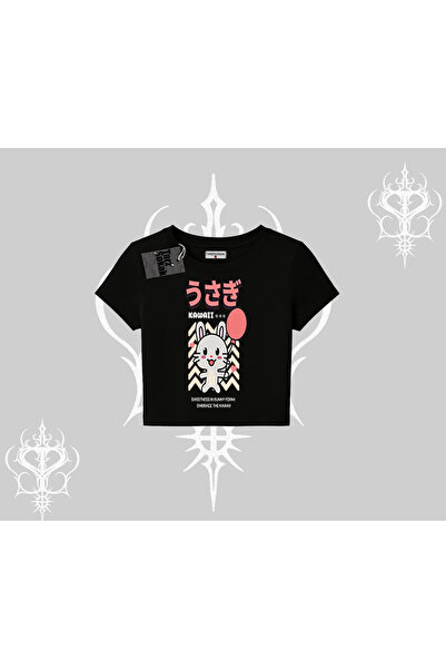 Tarzsokak Babby Tee majica Usagi Kawaii Slatko Srce Energija
