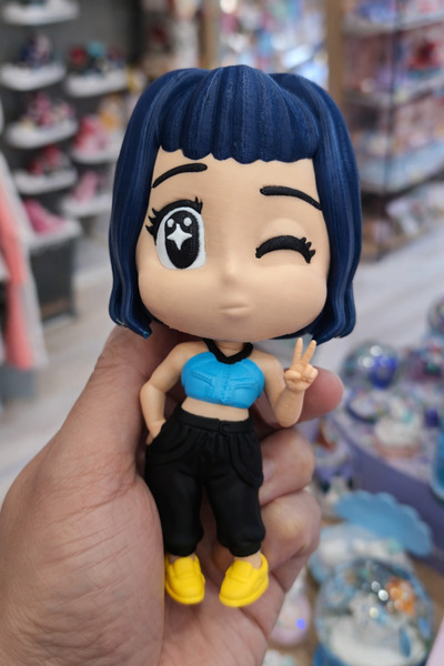 MECH BUTİK K-Pop Demon Huntirx Zoey 3d Figür