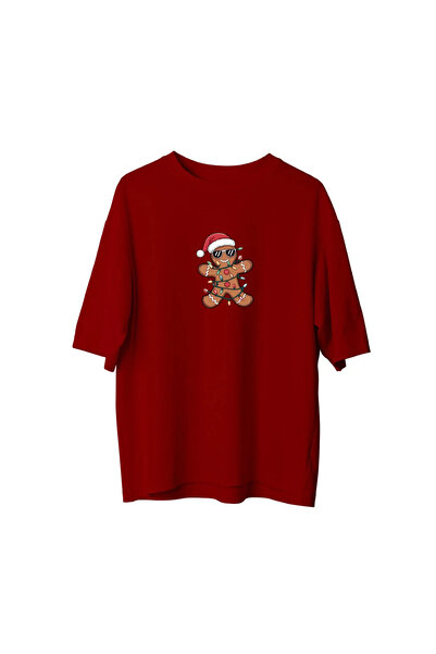 CANDLEMASTORE Christmas Cookie - Oversized T-Shirt