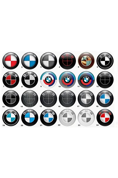 Limitless Design BMW Logo Sticker Seti – 22×30 cm | Araç, Motosiklet, Laptop ...