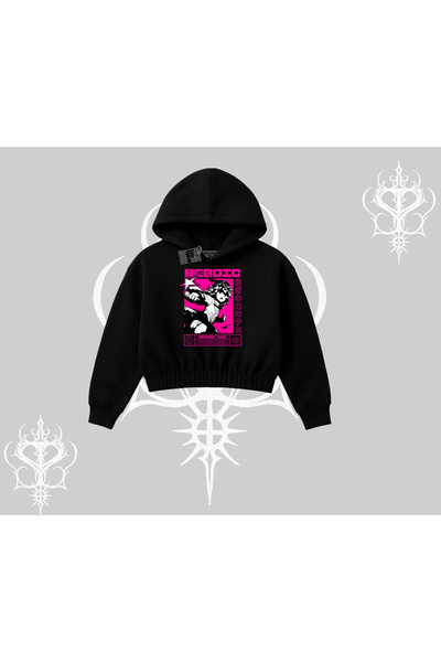Tarzsokak Hoodie Skraćeni kroj Dukserica Herojska Anime Devojka Japanski Stil...