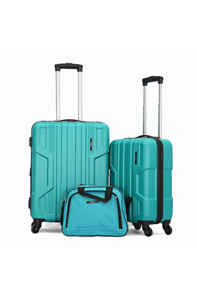 iPack Hard Shell Luggage Set (3 Pieces) – Spinner Wheels, Lightweight Travel Suitcase