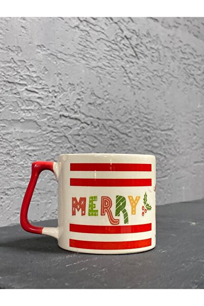 Kırtasiye Ofisi كوب هدية عيد الميلاد الأول من نوعه من Merry Catmas بمقبض أحمر...