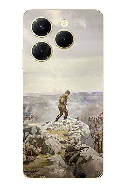 TechTree حافظة سيليكون متوافقة مع هاتف Infinix Hot 40-40 PRO Cephede Commande...