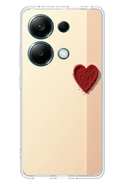 TechTree حافظة سيليكون متوافقة مع هاتف Redmi Note 13 PRO 4G ذات خلفية كريمية ...