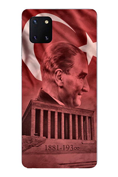 TechTree حافظة سيليكون متوافقة مع هاتف سامسونج جالاكسي نوت 10 لايت تصور صورة ...