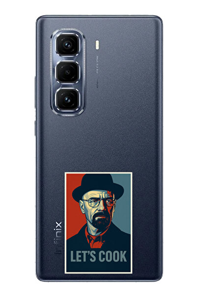 TechTree حافظة سيليكون متوافقة مع هاتف Infinix Hot 50 PRO PLUS+ Lets Cook Ban...