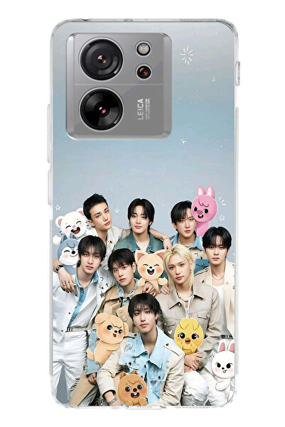 TechTree حافظة سيليكون مطبوع متوافقة مع Xiaomi Mi 13T-13T PRO ذات طابع K-Pop ...