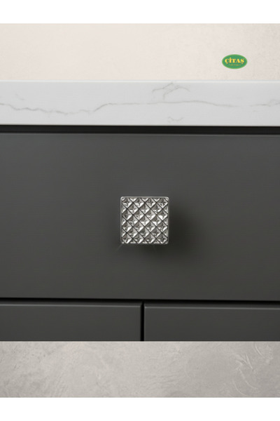 ÇİTAŞ KARE PETEK DESENLİ TEKLİ KULP ( TEK VİDALI)