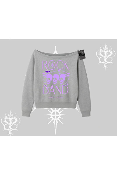 Tarzsokak Φούτερ με λαιμόκοψη καγιάκ, Ροκ Μπάντα, Κουλτούρα Στριτ Νόιζ