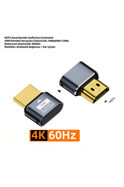 silabor Graphics Card Receiver Suitable for Hdtv Virtual Display - Hdtv Virtual Monitor Graphics Card Emulator