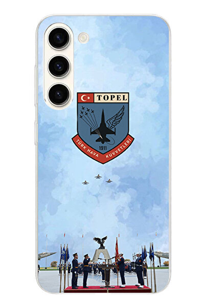 TechTree حافظة سيليكون متوافقة مع هاتف سامسونج جالاكسي S25 بلس من القوات الجو...