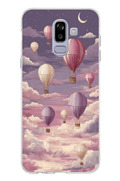 TechTree حافظة سيليكون متوافقة مع هاتف سامسونج جالاكسي J8-A6 بلس باللون الأرج...