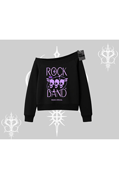 Tarzsokak Φούτερ με λαιμόκοψη καγιάκ, Ροκ Μπάντα, Κουλτούρα Στριτ Νόιζ