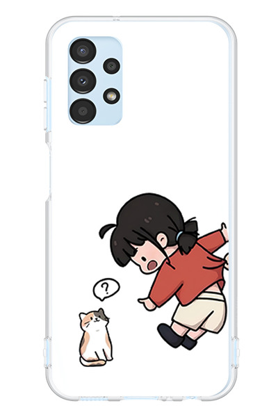 TechTree حافظة سيليكون متوافقة مع هاتف سامسونج جالاكسي A13 - حافظة سيليكون متوافقة مع هاتف مطبوع