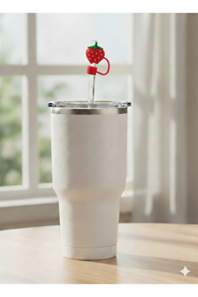 Case collection Silicone Straw Stopper Cap Dustproof Cover Shaped Straw Head for Stnly Quencher Thermos